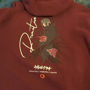 Primitive x Naruto x Itachi Anime Hoodie